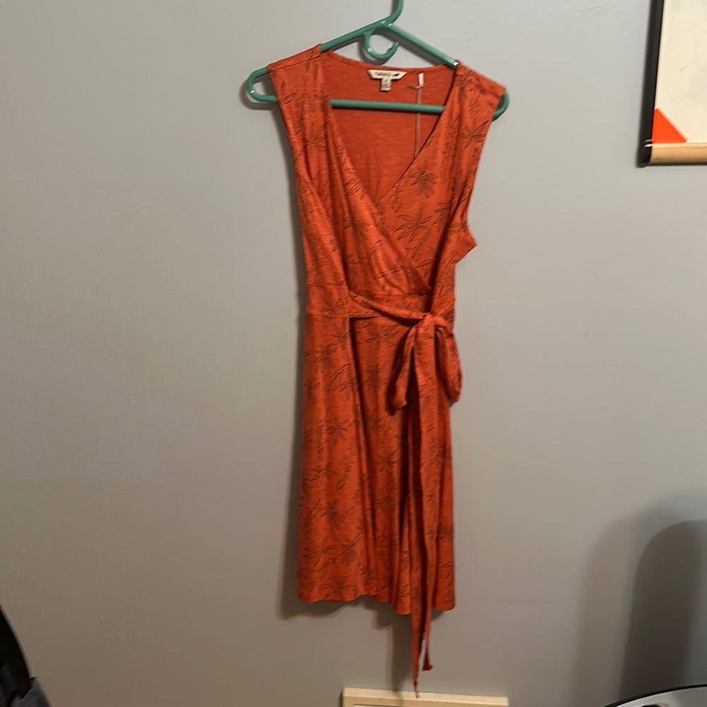 Toad & Co wrap dress